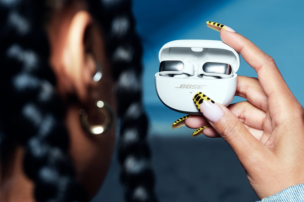 Casti BOSE Ultra Open Earbuds, True Wireless, Bluetooth, Open-ear